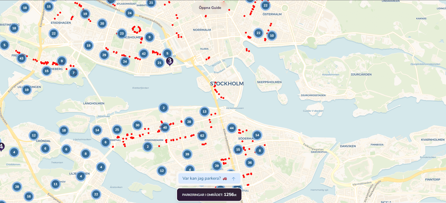 Smart Parkering i Stockholm Vår nya Revolutionerande Funktion